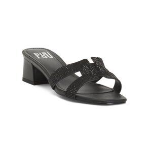 BIBI LOU Black Occasion Heeled Sandals